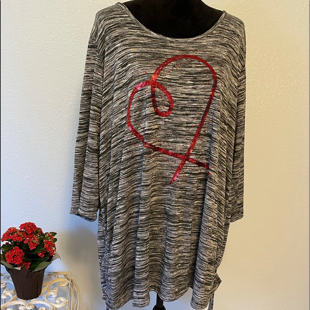 Catherines long sleeve top size 2X